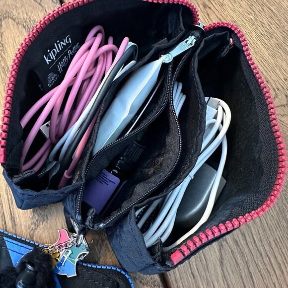 NWT！NEW！Kipling x Harry Potter Creativity Pouch Large -Red Gryffindor - Picture 6 of 8